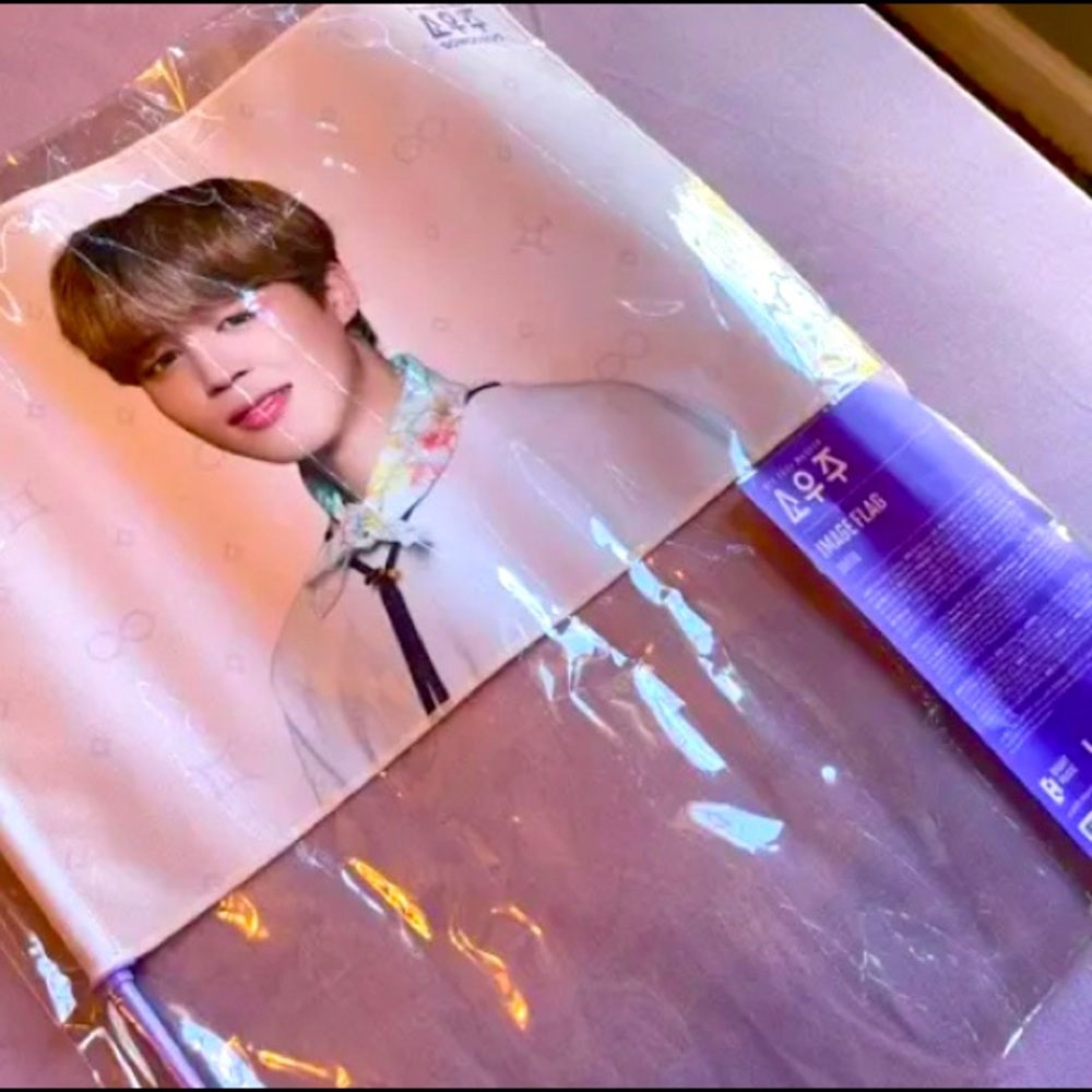 BTS jimin 2021 sowoozoo flag